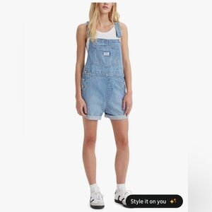 Levi's Women's Vintage Shortalls NWT XL